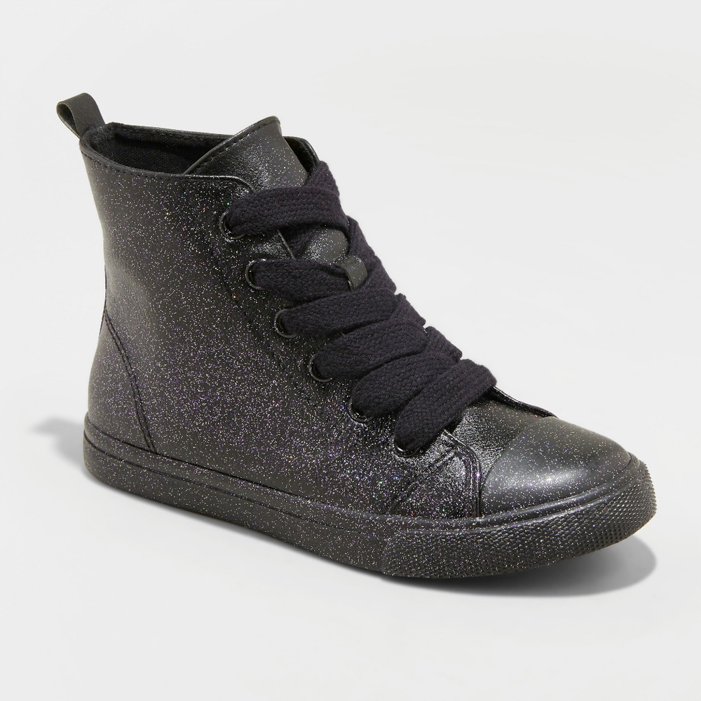 Girls' Mascaria Glitter High Top Sneakers